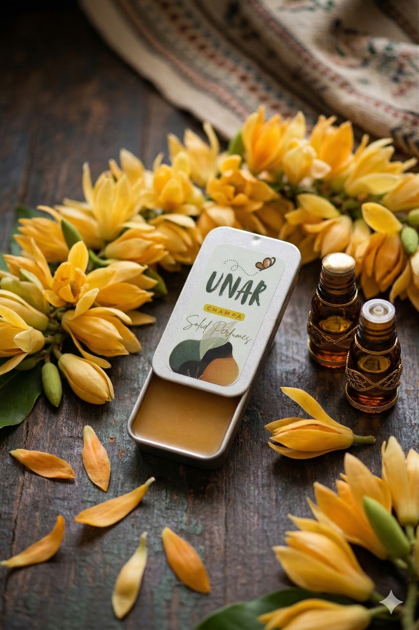 Champa Natural Solid Perfume